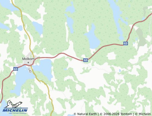 Carte MICHELIN Lindfors - ViaMichelin
