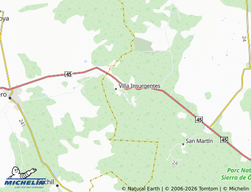 MICHELIN-Landkarte Santa Rita - ViaMichelin