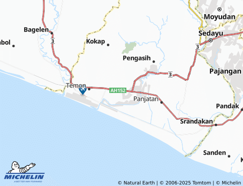 MICHELIN Sogan map - ViaMichelin