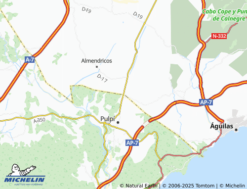 MICHELIN Pozo de la Higuera map - ViaMichelin
