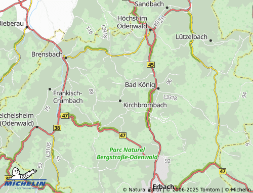 MICHELIN-Landkarte Herrenwäldchen - ViaMichelin