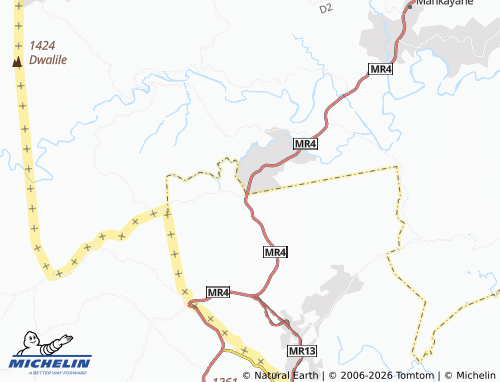 Mapa MICHELIN Mgazini - ViaMichelin