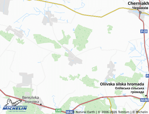 Mapa MICHELIN Vilsk - ViaMichelin