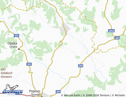 Mapa MICHELIN Kozitsa - ViaMichelin