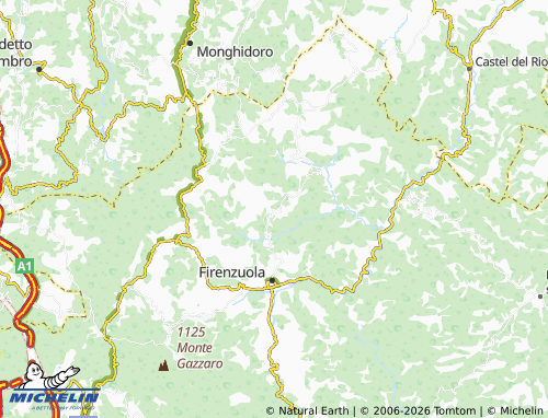 MICHELIN Peglio map - ViaMichelin