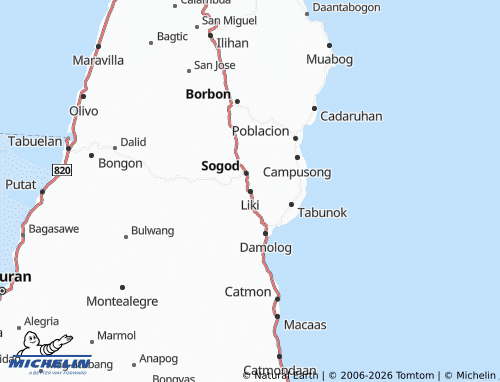 MICHELIN Liki map - ViaMichelin
