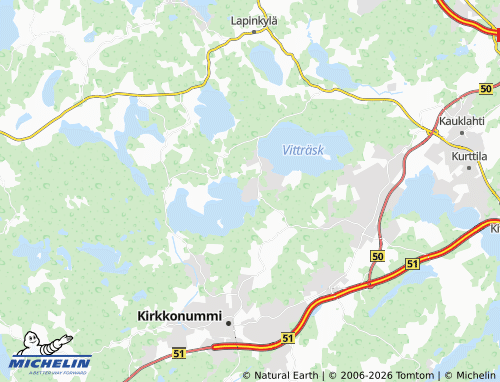 Mappa MICHELIN Veklahti - ViaMichelin