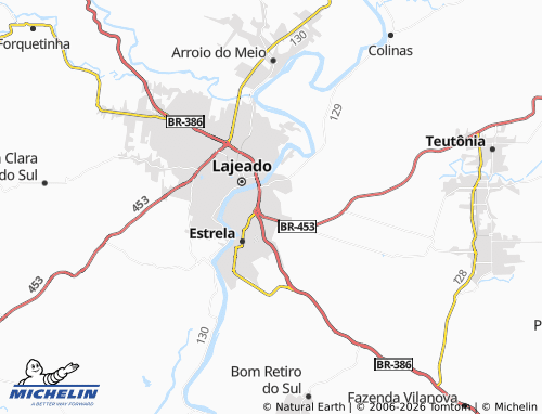 Mapa MICHELIN Da União - ViaMichelin