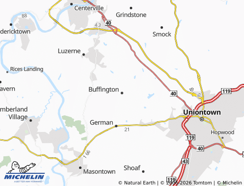 Mappa MICHELIN Buffington - ViaMichelin