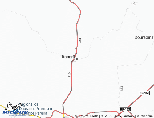 Mappa MICHELIN Itaporã - ViaMichelin