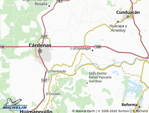 Carte MICHELIN Francisco Villa - ViaMichelin
