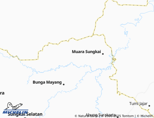 MICHELIN Sukadana Ilir map - ViaMichelin
