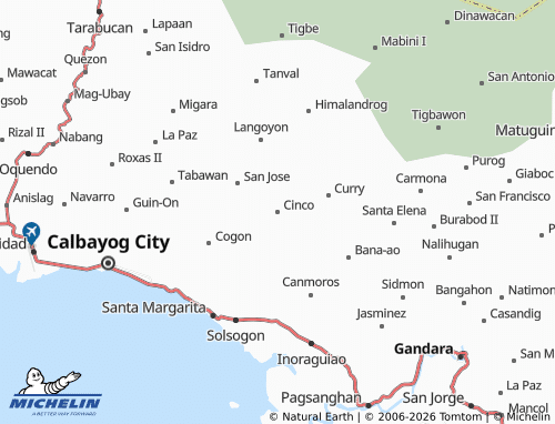 Mappa MICHELIN Cinco - ViaMichelin