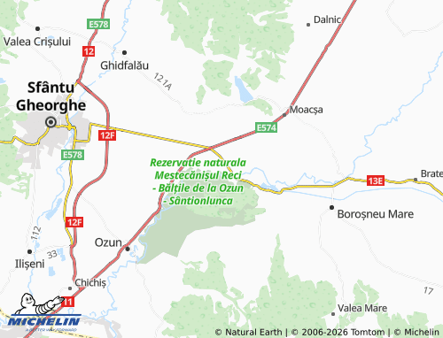 Mappa MICHELIN Reci - ViaMichelin