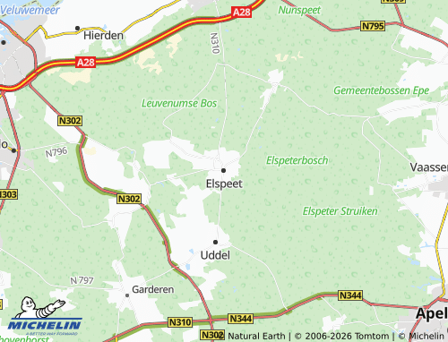 Mappa MICHELIN Elspeet - ViaMichelin
