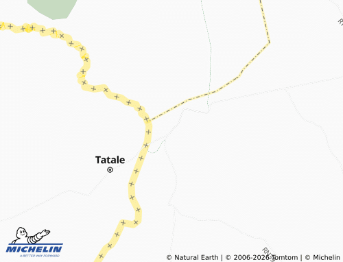 MICHELIN Natchamba map - ViaMichelin