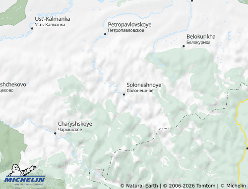 MICHELIN-Landkarte Soloneschenski Rajon - ViaMichelin