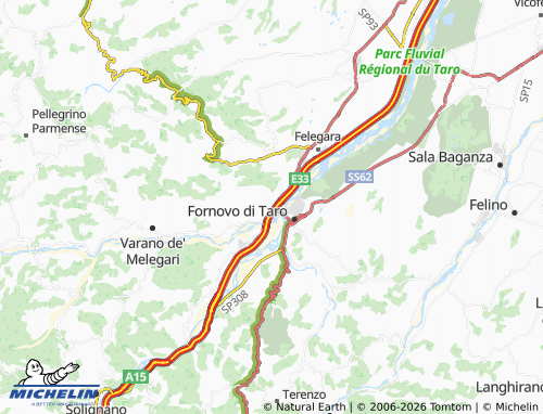 MICHELIN Ramiola map - ViaMichelin