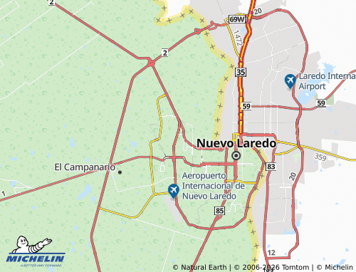 Mappa MICHELIN La Sandía - ViaMichelin