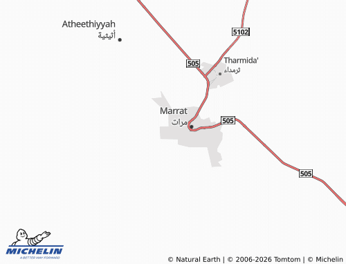 MICHELIN-Landkarte al-Rabwah - ViaMichelin