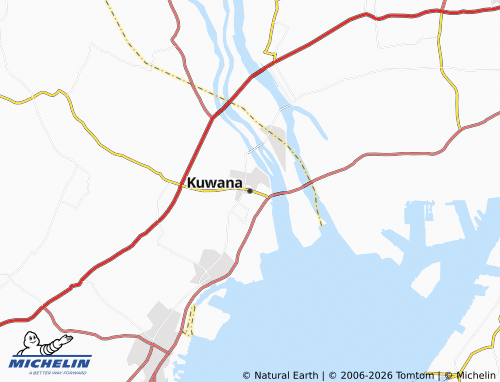 Mappa MICHELIN Kuwana - ViaMichelin