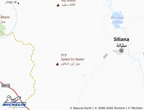 Carte MICHELIN Sidi Ahmed - ViaMichelin