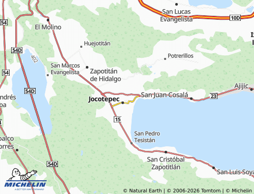 Mappa MICHELIN Los Huerta, Barrio de Los Herrera - ViaMichelin