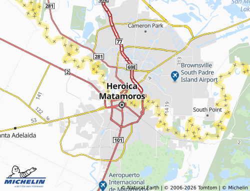 MICHELIN Jardín map - ViaMichelin
