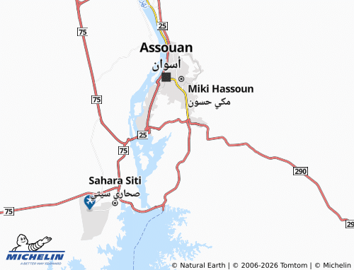 MICHELIN-Landkarte al-Shallal - ViaMichelin