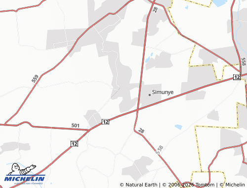 MICHELIN-Landkarte Westonaria - ViaMichelin