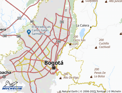 MICHELIN El Retiro map - ViaMichelin