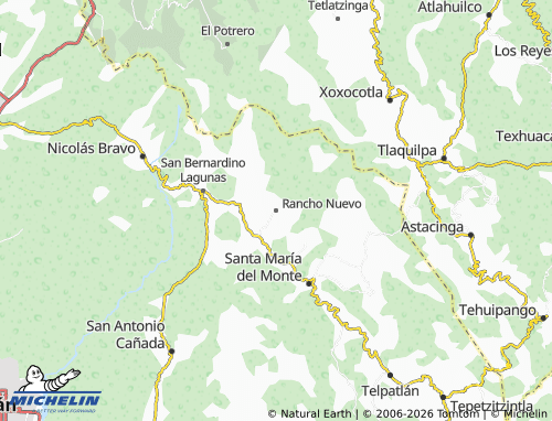 Mapa MICHELIN Rancho Nuevo - ViaMichelin