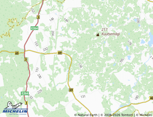 MICHELIN Pringi map - ViaMichelin