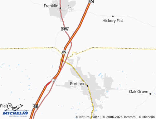 Mapa MICHELIN Mitchellville - ViaMichelin