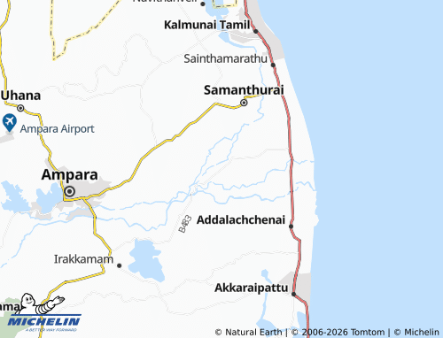 MICHELIN-Landkarte Malkampiddy - ViaMichelin