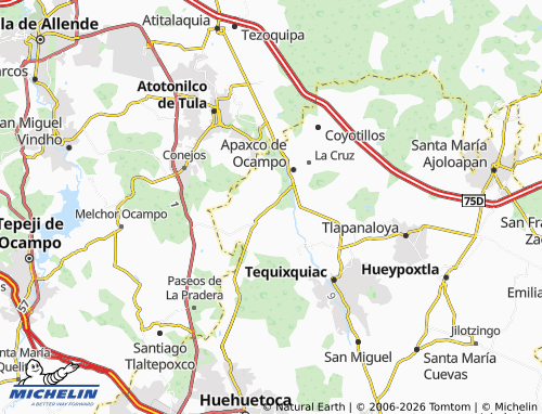 Mappa MICHELIN Santa María - ViaMichelin