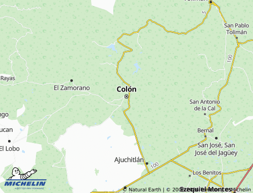 Mappa MICHELIN Colón - ViaMichelin