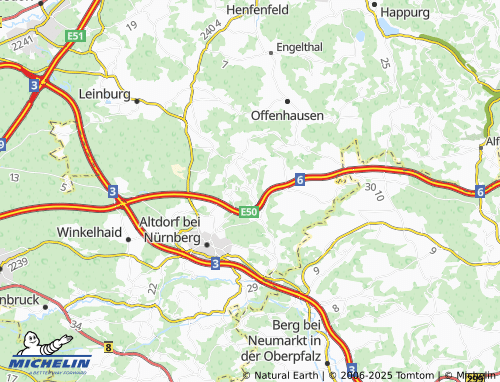 Carte MICHELIN Pühlheim - ViaMichelin