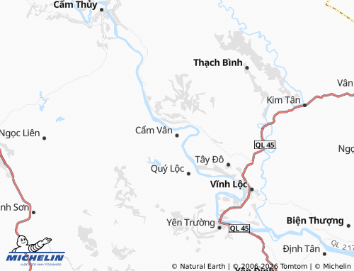 Mapa MICHELIN Cẩm Vân - ViaMichelin