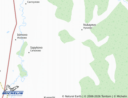 MICHELIN-Landkarte Bustubayevo - ViaMichelin