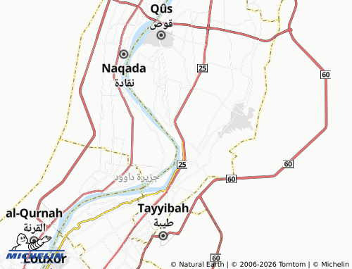 MICHELIN El Mafrageyah map - ViaMichelin