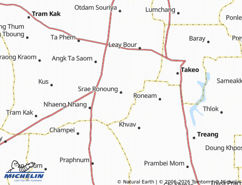 Mappa MICHELIN Srae Ronoung - ViaMichelin