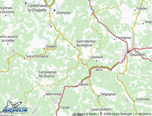 MICHELIN Gaumier map - ViaMichelin