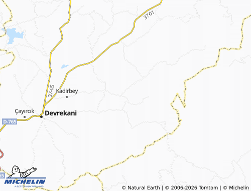 Mapa MICHELIN Çorbacı - ViaMichelin