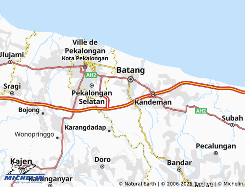 Mappa MICHELIN Kalisalak - ViaMichelin
