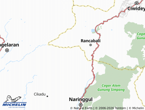 Mapa MICHELIN Sukamanah - ViaMichelin
