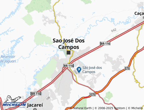 MICHELIN Vila Santa Luiza map - ViaMichelin