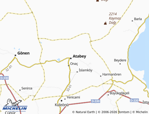 MICHELIN Gezirler map - ViaMichelin