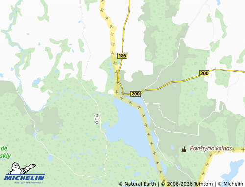Mappa MICHELIN Vištytis - ViaMichelin