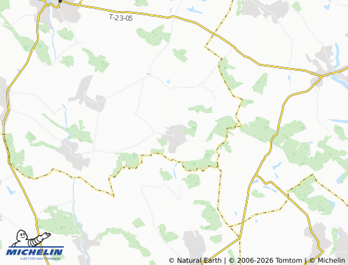 MICHELIN-Landkarte Hovory - ViaMichelin